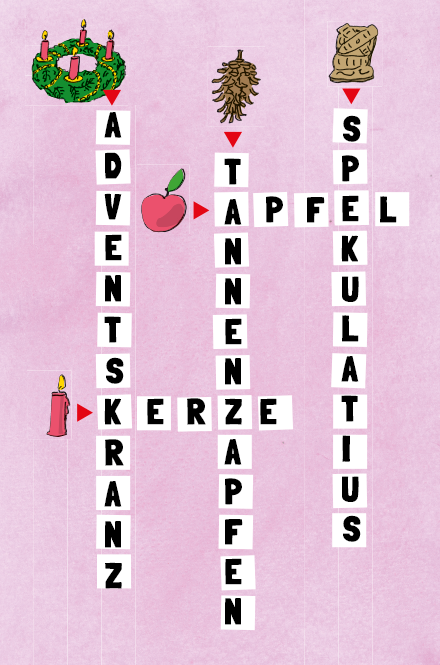 Lösung Rätsel-Adventskalender 5. Dezember