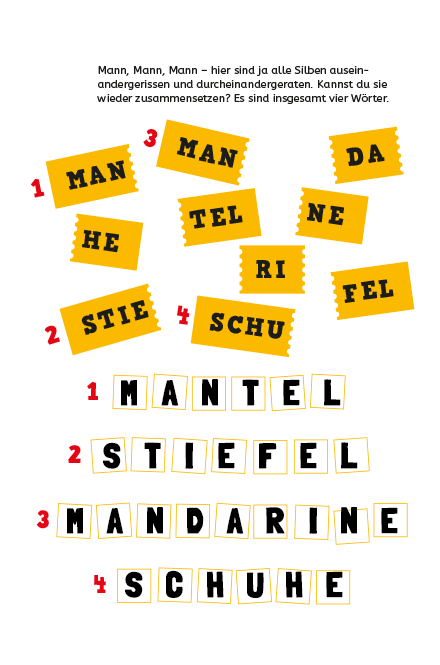 Lösung Rätsel-Adventskalender 6. Dezember