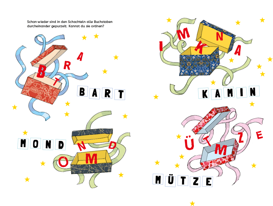 Lösung Rätsel-Adventskalender 8. Dezember